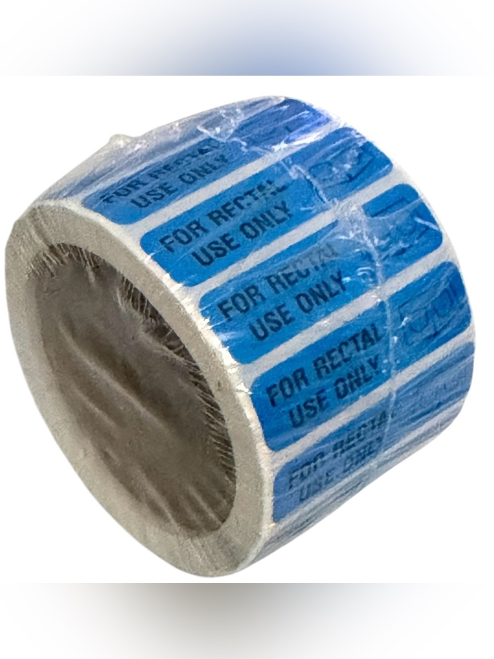 Stickers 1.5x.25 “For Rectal Use Only” 500ct Labels Novelty Funny Blue